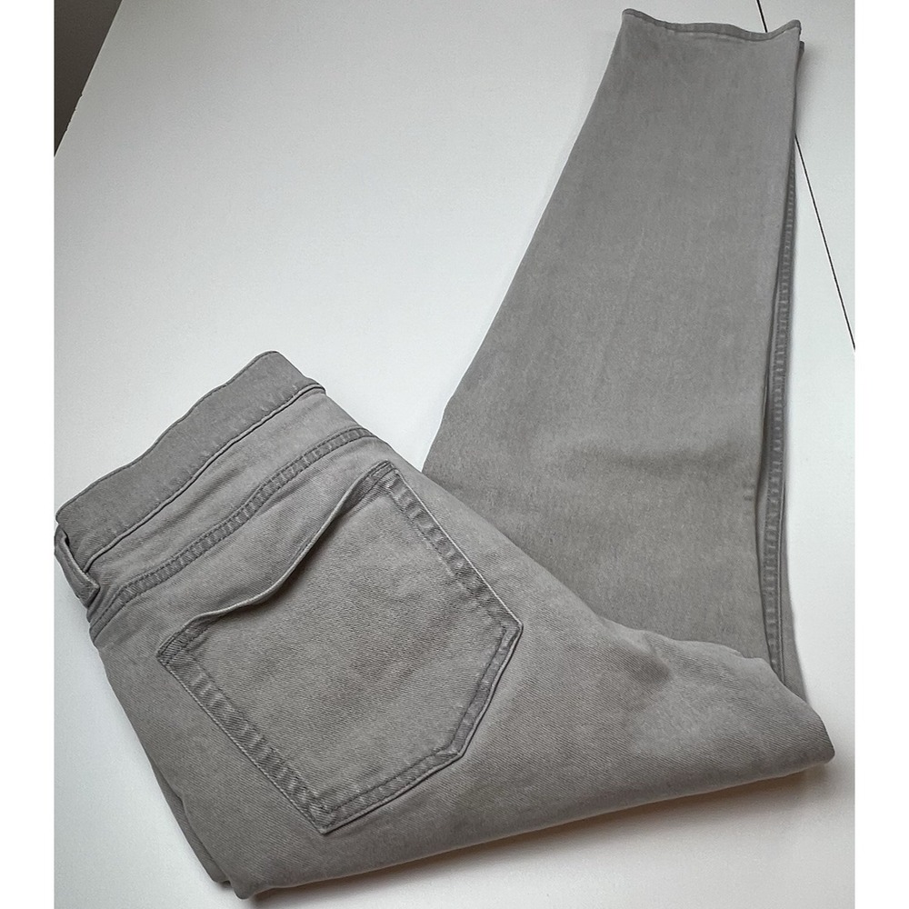 COS Slim Mid Rise Slim Leg Jeans - Light Grey Tagged 30x32